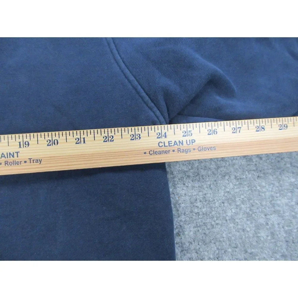 North Face Sweater Mens‎ Large Blue Logo Hoodie Outdoors Casual Sweatshirt
